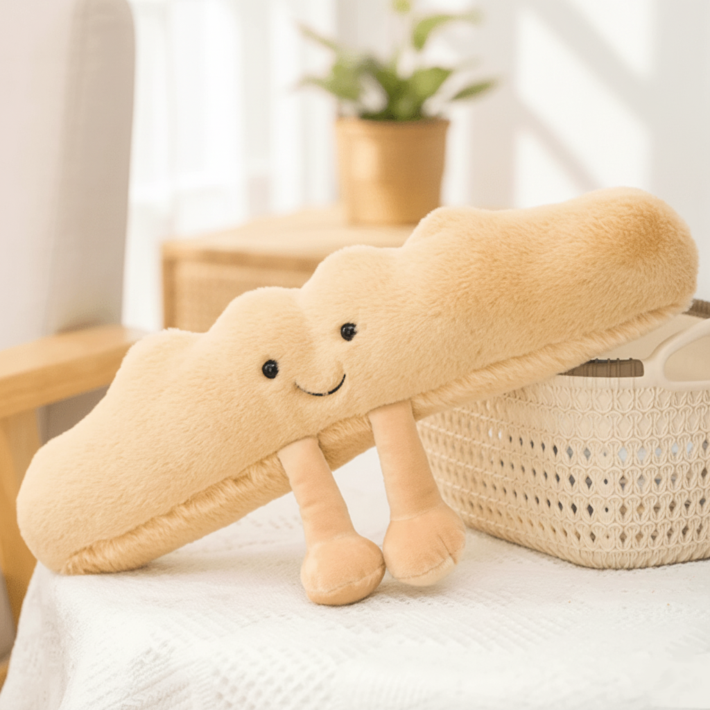 Plüschtier Niedliches Brotdesign Weiches Kuschelspielzeug3