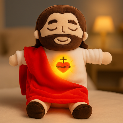 Plüschpuppe Atmend Leuchtend Einschlafhilfe