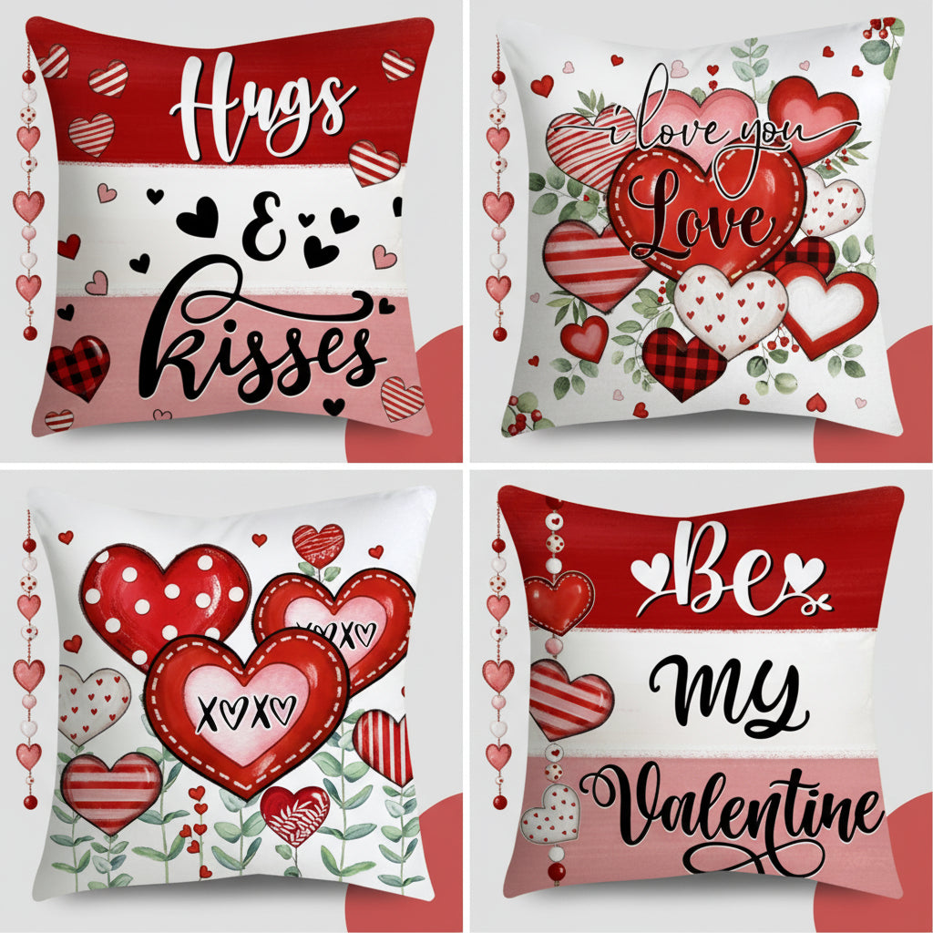 Herzförmiger Plüsch Bär Romantische Dekoration Valentinstag