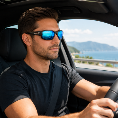 Polarisierte Sonnenbrille Für Angler Faltbar Leicht