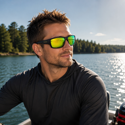Polarisierte Sonnenbrille Für Angler Faltbar Leicht