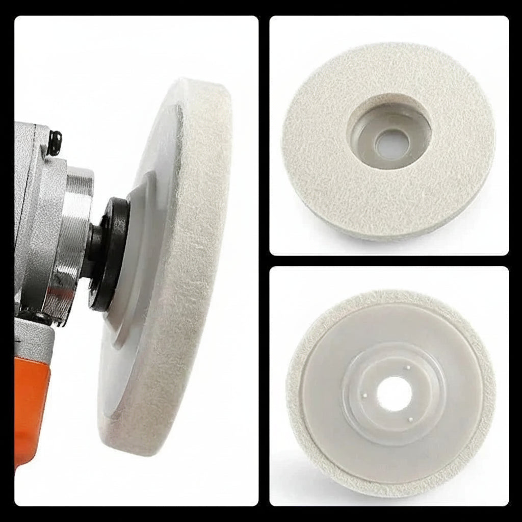 Polishing Pad Set Fiber Polish Scratch Removal Surface Care