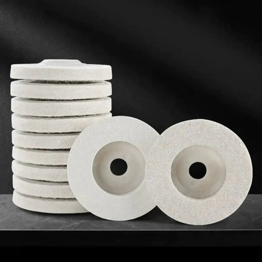 Polishing Pad Set Fiber Polish Scratch Removal Surface Care
