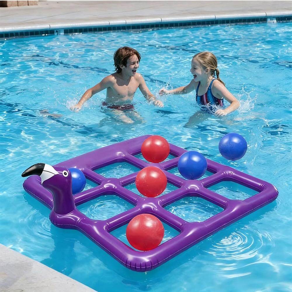 Gioco da piscina gioco d'acqua gonfiabile gioco da nuoto Tris