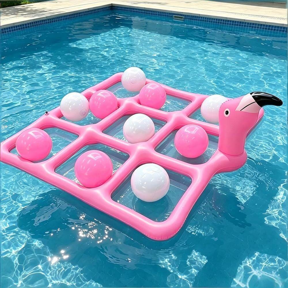 Gioco da piscina gioco d'acqua gonfiabile gioco da nuoto Tris