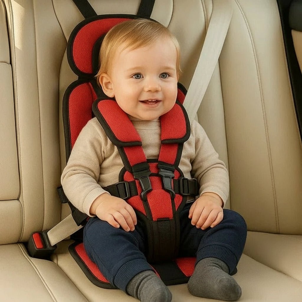 Cinturón de seguridad para niños portátil elevador ajustable para asiento