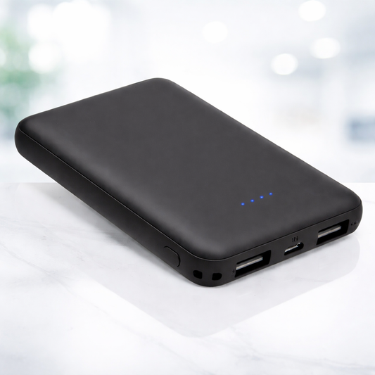 Powerbank compacto Ultrafino 5000mAh Portátil Carga rápida