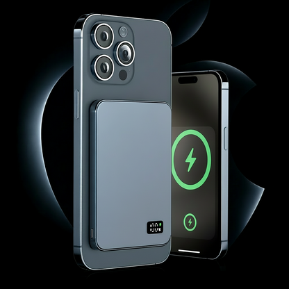Powerbank Magnetisch Dünn Kabellos Ladegerät Tragbar