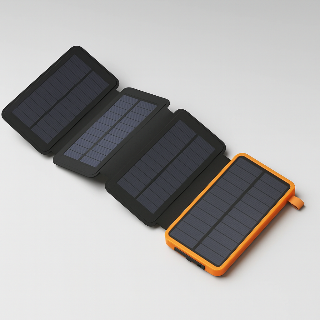 Powerbank Solar Ladegerät Outdoor Tragbar Schnellladung