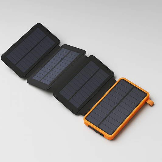 Powerbank Solar Ladegerät Outdoor Tragbar Schnellladung