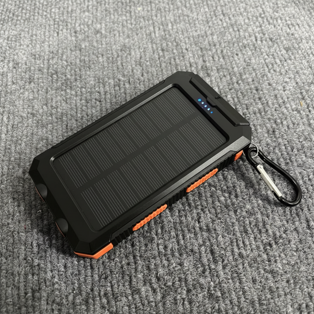Powerbank Solar Charging Compact Eco-Friendly Energy Source