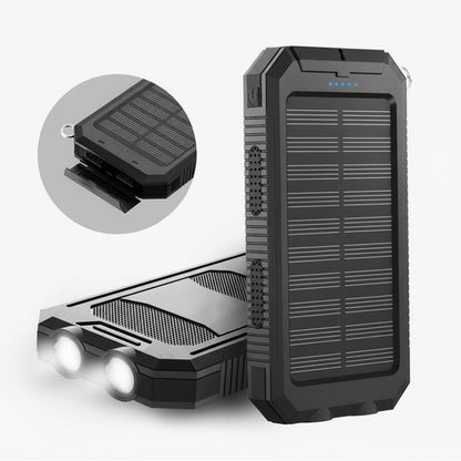20000mAh Zonne-oplader Waterdichte Power Bank Extern - Image 9