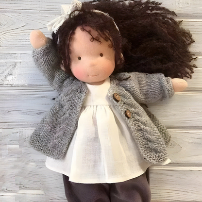 Puppe Stoff Handmade Weiche Spielpuppe Kreative Kinderpuppe