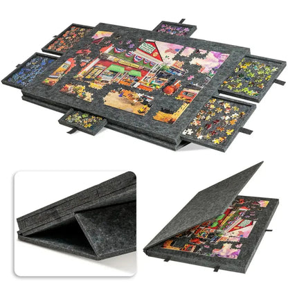 Puzzlebrett Aufbewahrung Tragbar Puzzle Zubehör Organisation