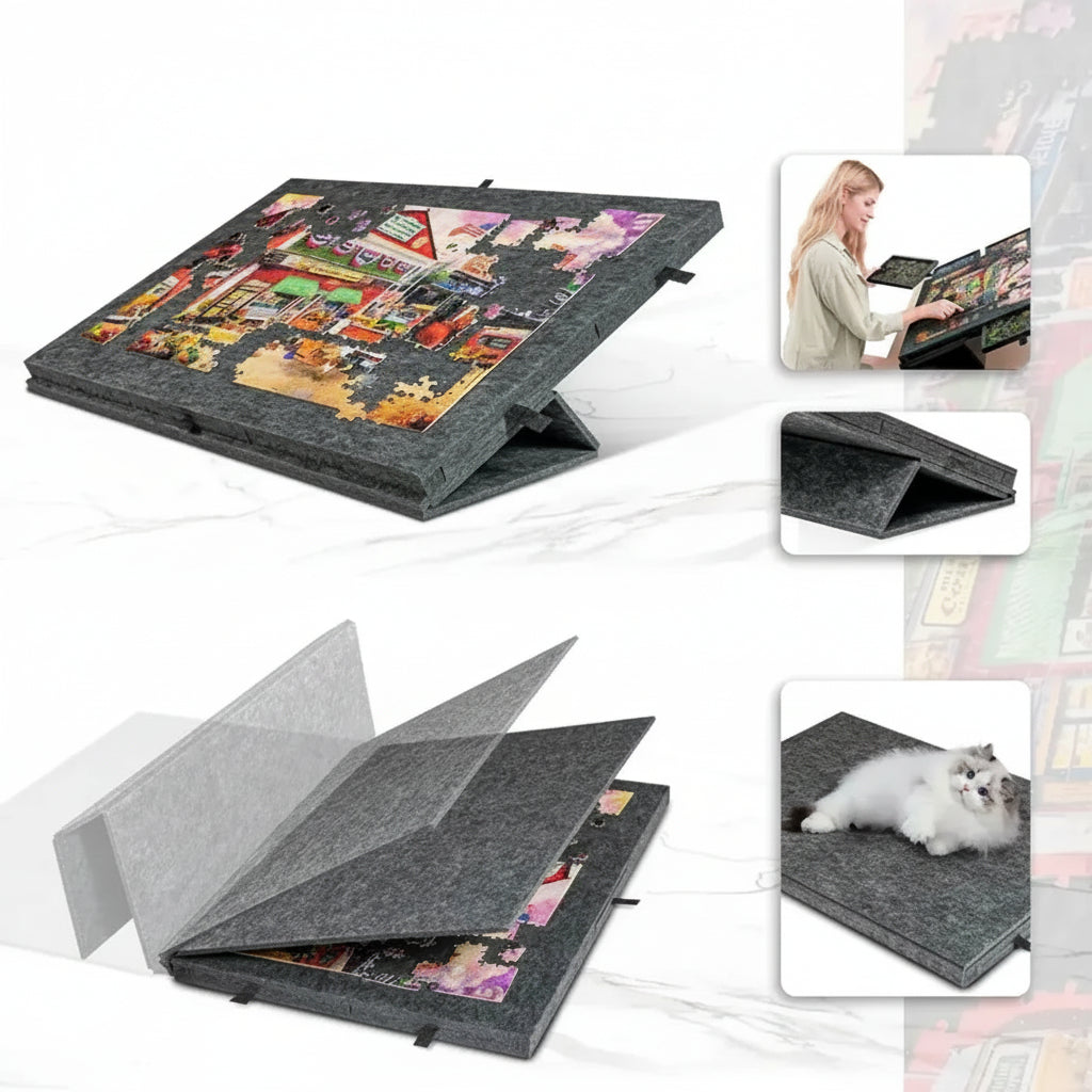 Puzzlebrett Aufbewahrung Tragbar Puzzle Zubehör Organisation