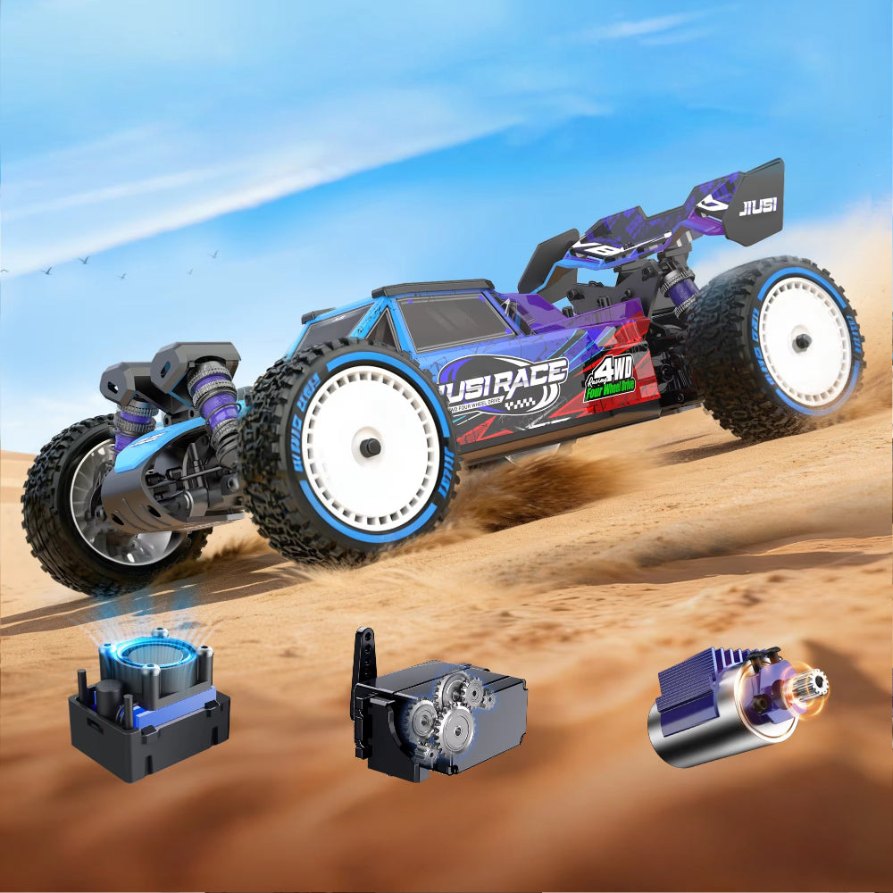 Voiture de course tout-terrain 4WD brushless RC