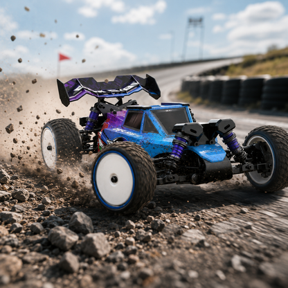 Voiture de course tout-terrain 4WD brushless RC