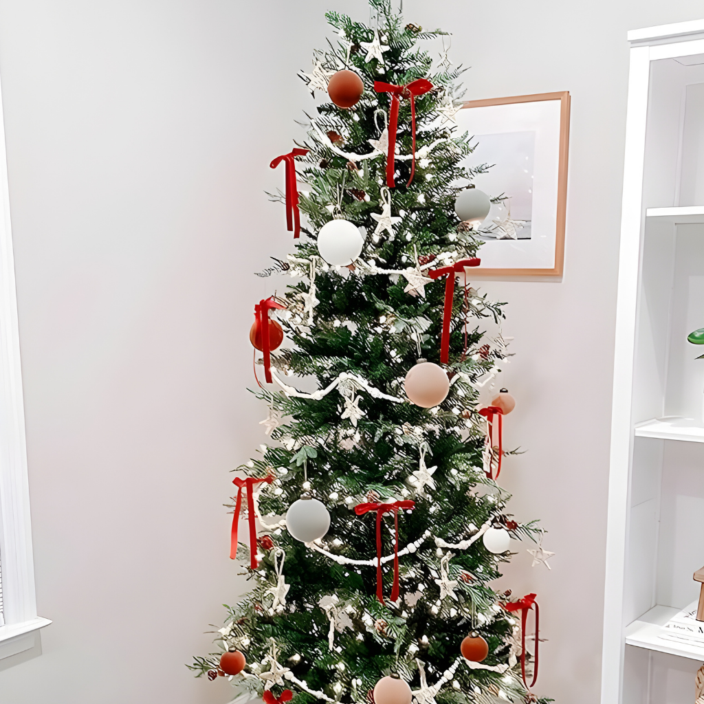 Garlands Decorative Velvet Bow Set Tree Decoration Home Accessories