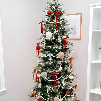 Garlands Decorative Velvet Bow Set Tree Decoration Home Accessories