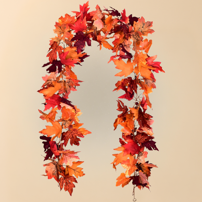Girlanden Deko Künstliche Ahornblätter Wohnraumgestaltung