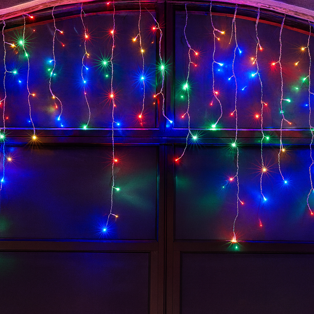 Lichtervorhang Indoor Outdoor LED Dekobeleuchtung Lichterkette