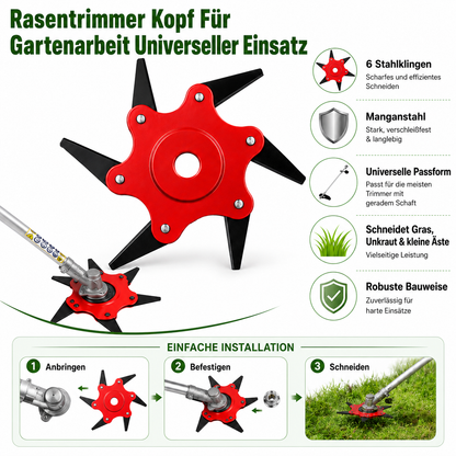 Rasentrimmer Kopf Für Gartenarbeit Universeller Einsatz