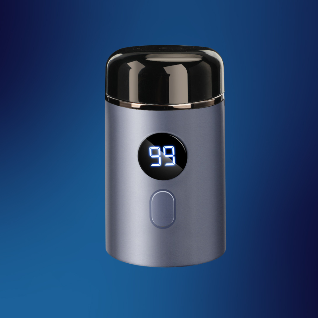 Rasierer Elektrisch Mini Trimmer Nass Trocken Tragbar Metall