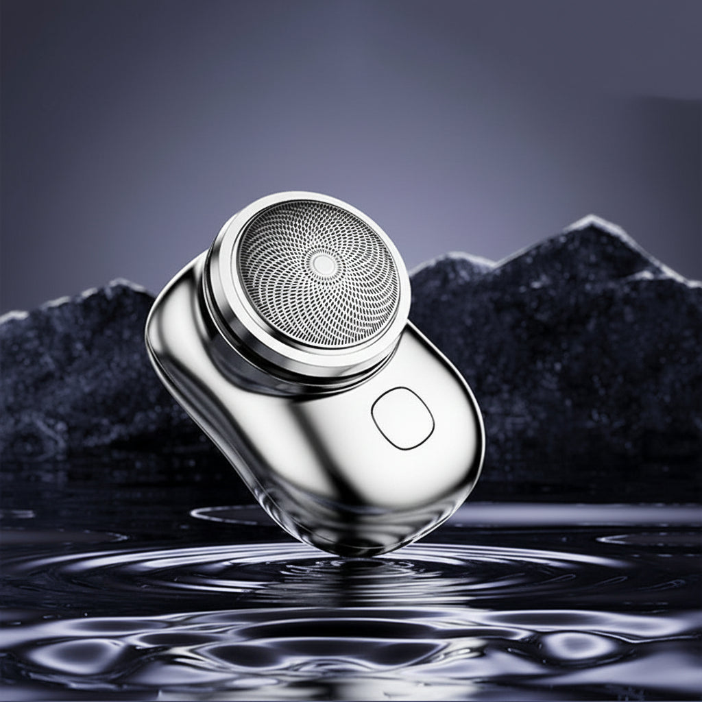 Rasoir électrique mini USB rasoir à grille compact voyage quotidien
