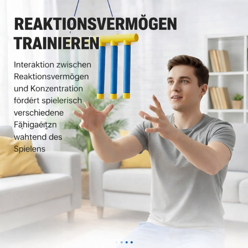 Reaction Game Reflex Training Rod Catching Game Coordination