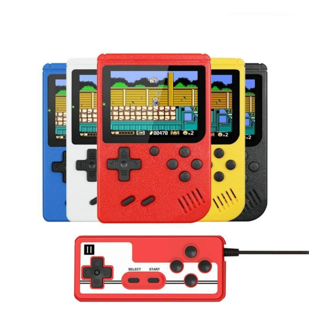 Retro Handheld Spielkonsole mit 400 Klassikern