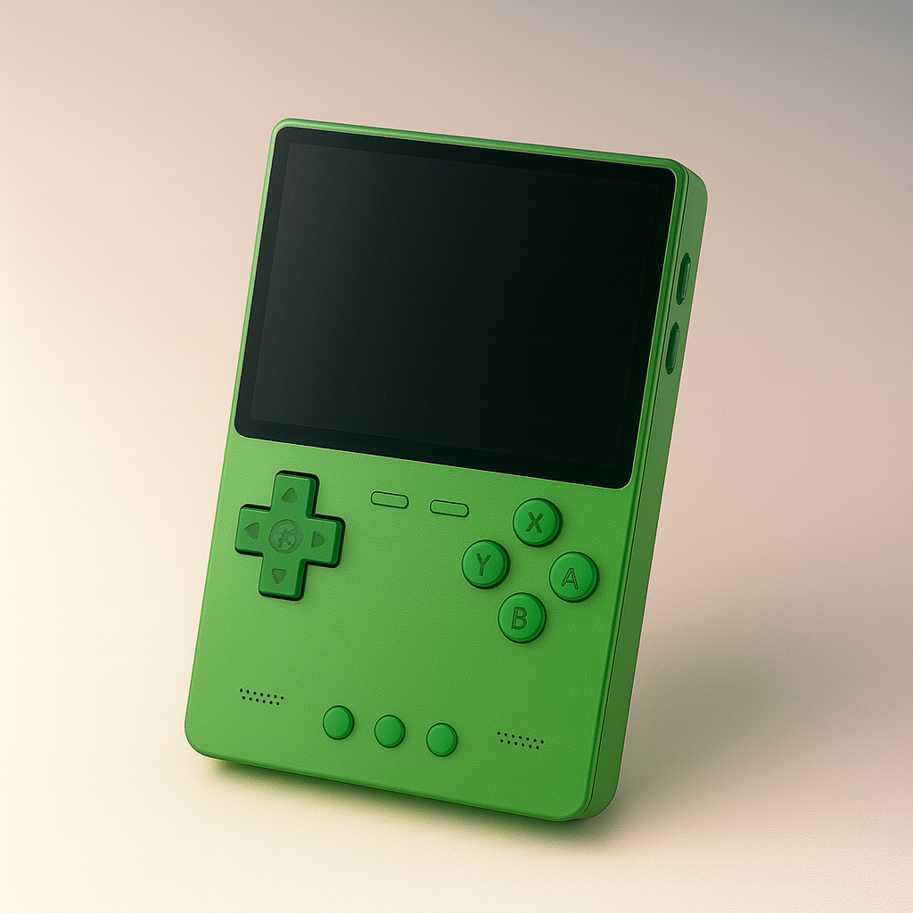 Retro Games Tragbare Metallkonsole CNC Design Handheld Spieler