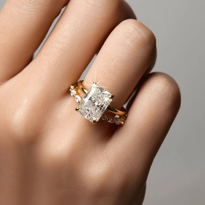 Bague empilable argent 925 pierres zirconium or rhodium