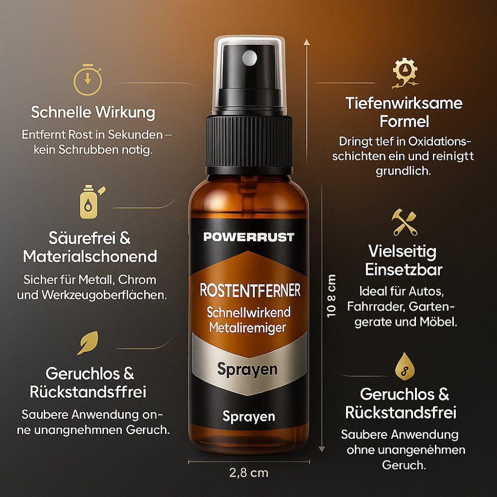 Rostentferner Spray Schnellwirkend Metallreiniger