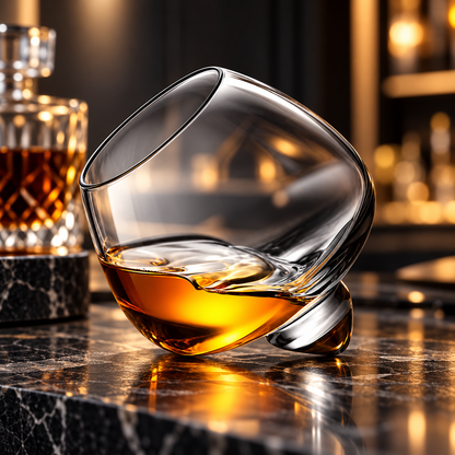 Rotierendes Whiskyglas Set Für Aromafreigabe Düo