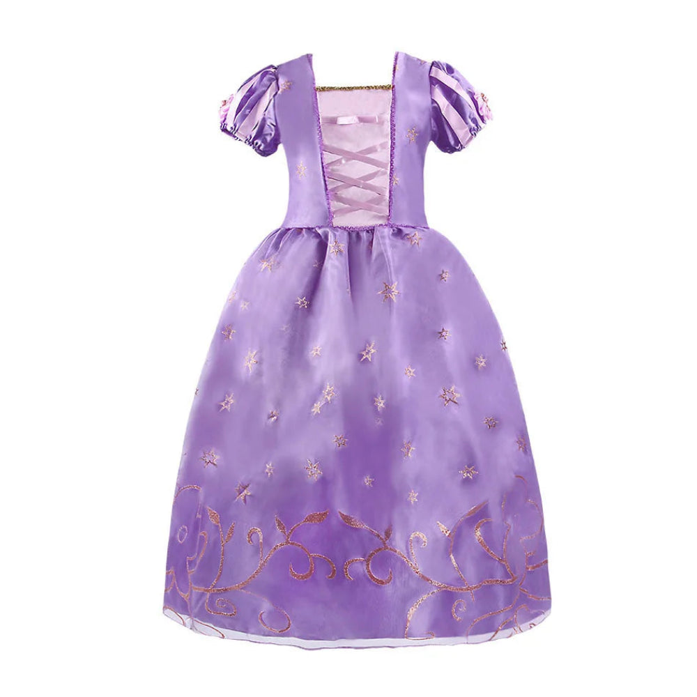 Halloween Kostüme Prinzessinnenkleid Mädchen Puffärmel Party