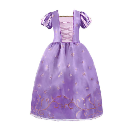 Halloween Kostüme Prinzessinnenkleid Mädchen Puffärmel Party