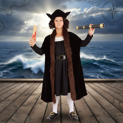 Costume Halloween Ensemble Uniforme Historique Style Colonial Adulte