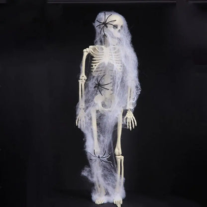 Decorazione di Halloween Scheletro Figurina Mobile per Giardino e Festa