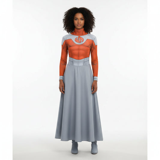 Costume Halloween Anime Cosplay Ensemble avec Cape