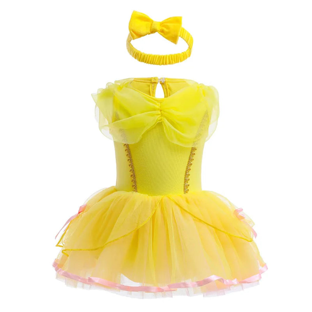 Costume di Halloween per bambini, set vestito in tulle da principessa