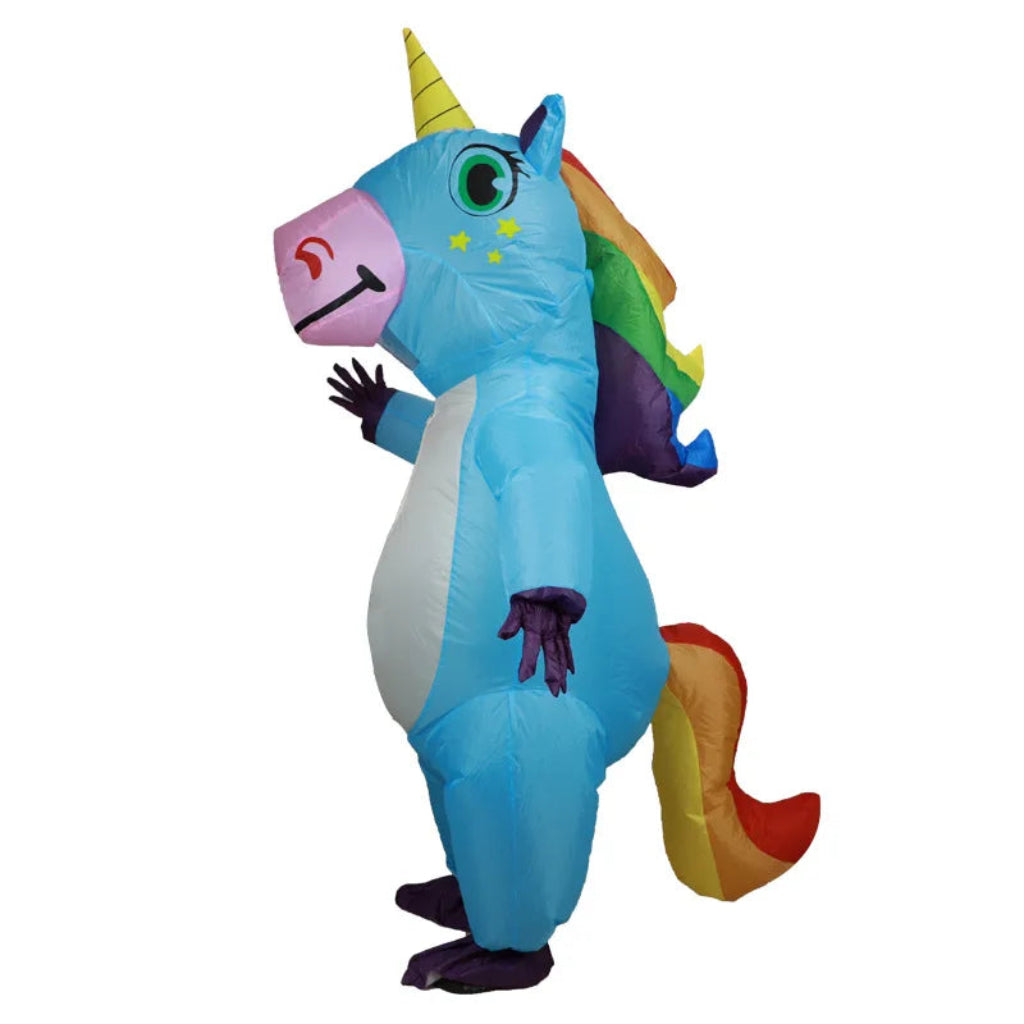 Halloween Kostüm Tier Aufblasbar Einhorn Bär Erwachsene