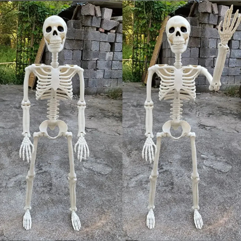 Decorazione di Halloween Scheletro Figurina Mobile per Giardino e Festa
