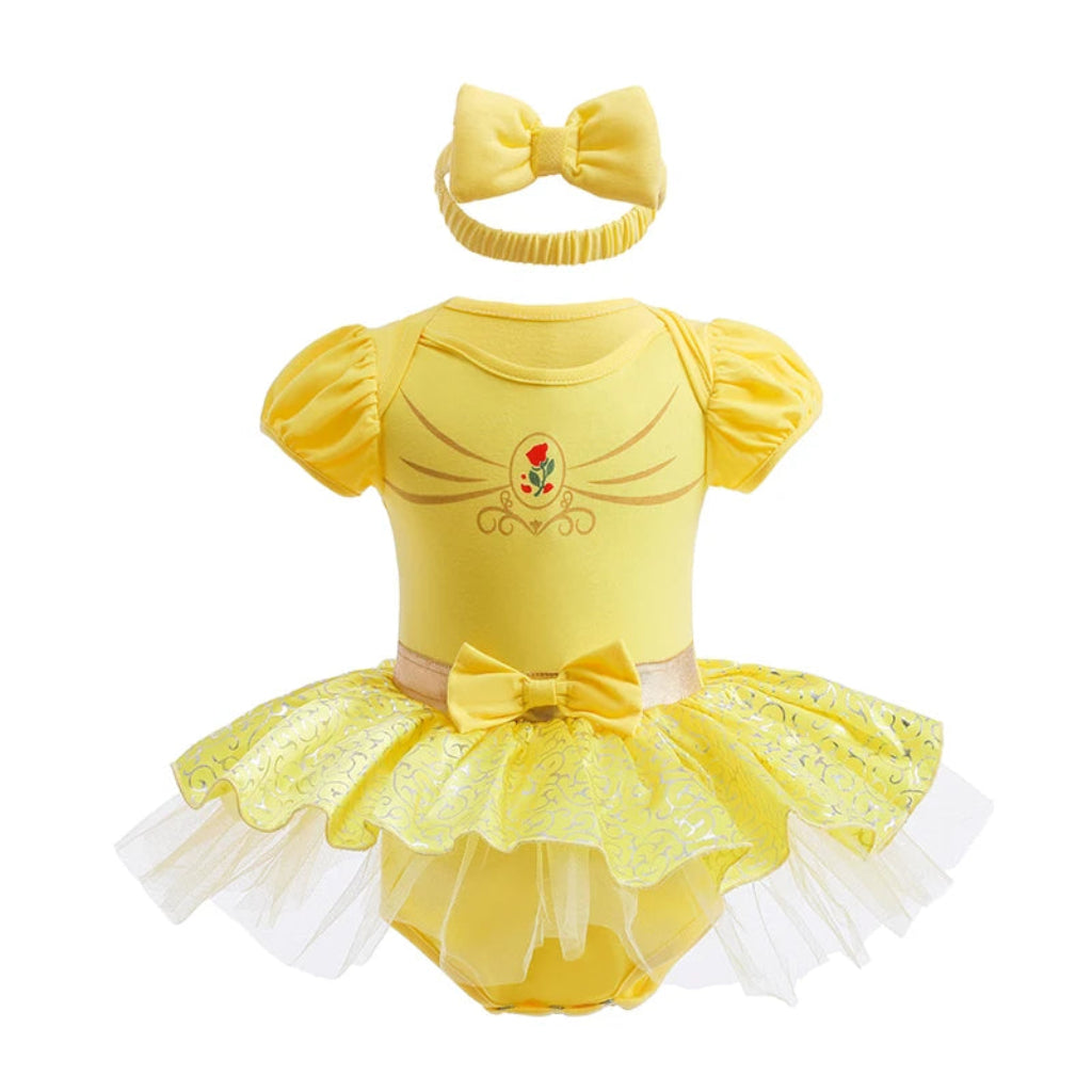 Costume di Halloween per bambini, set vestito in tulle da principessa