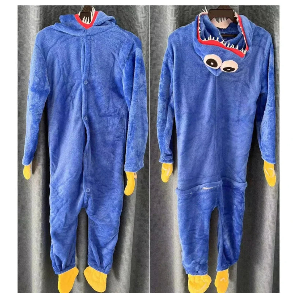 Halloween Kostüm Tieroverall Kapuzenanzug Plüsch Kinder