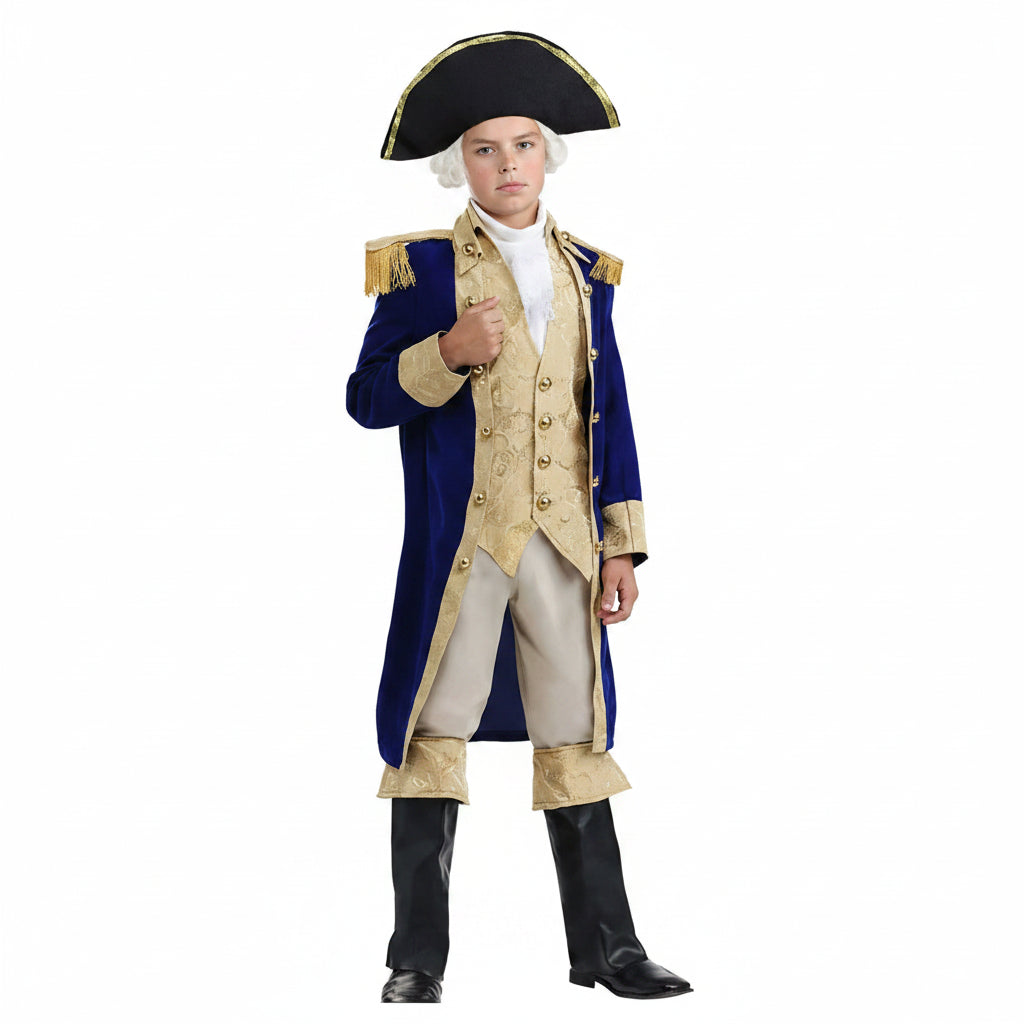 Costume d'Halloween Roi Ensemble Carnaval Historique