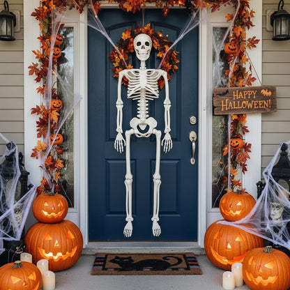 Decorazione di Halloween Scheletro Figurina Mobile da Giardino