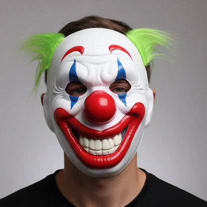 Masque Halloween Clown d'Horreur Costume Effrayant Adulte