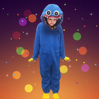 Halloween Kostüm Tieroverall Kapuzenanzug Plüsch Kinder