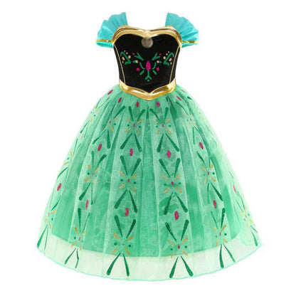 Halloween Kostüme Prinzessinnenkleid Mädchen Puffärmel Party
