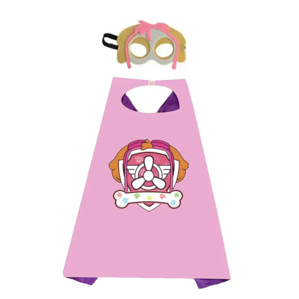 Costumes d'Halloween pour enfants Super-héros Cape et masques
